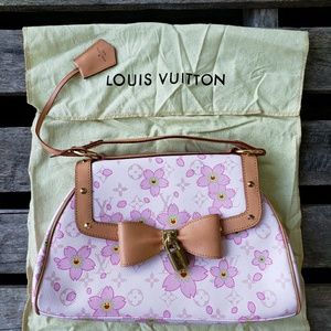 AUTHENTIC LOUIS VUITTON CHERRY BLOSSOM SAC RETRO B